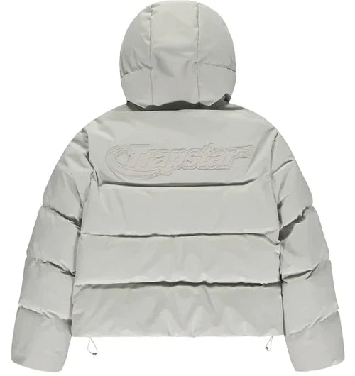 Trapstar Hyperdrive Technical Puffer Jacket - Light Grey