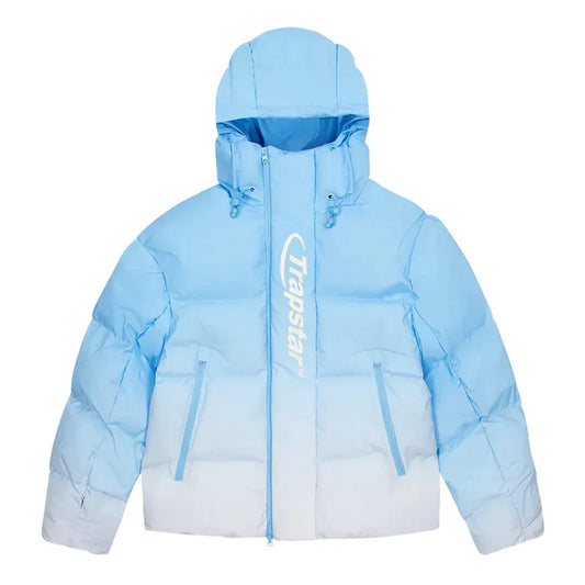 Trapstar Hyperdrive Technical Puffer Jacket - Blue Gradient