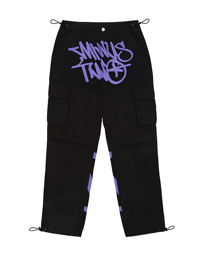 Cargo Minus Two - Black Purple